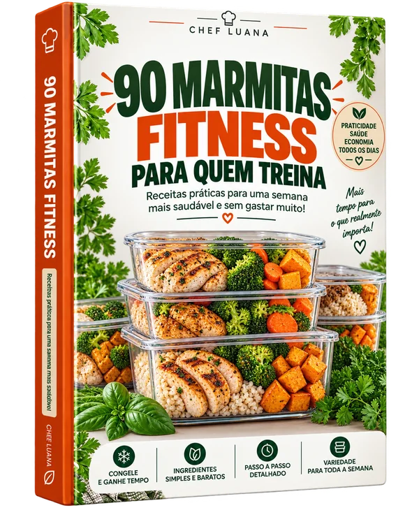 Livro bônus 5: 90 Marmitas Fitness para Quem Treina
